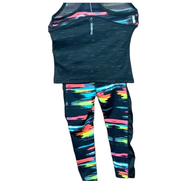 Sz3/4T Reebok Sports Work Out Matching Set - Picture 5 of 8